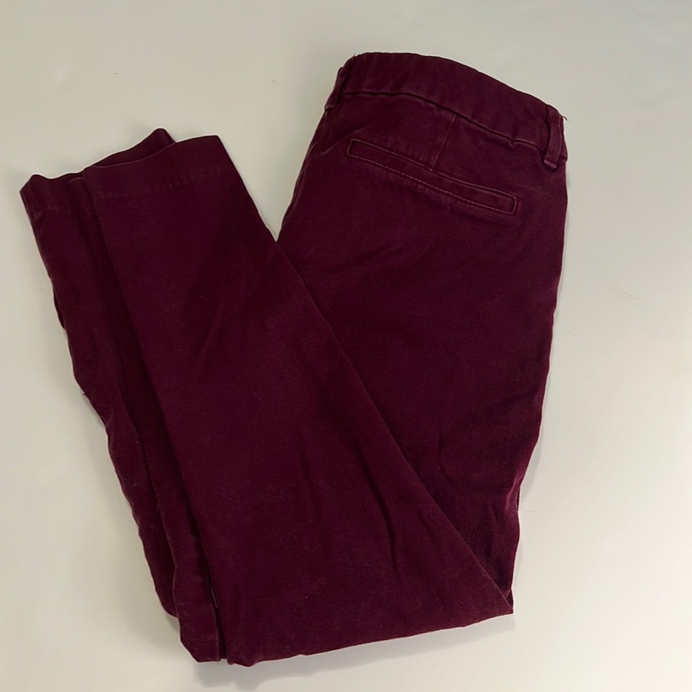 Maroon Old Navy Pixie Pants